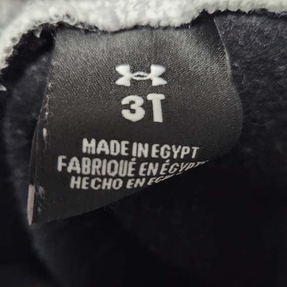 Under Armour Black and Gray Hoodie - Picture 3 of 4